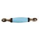Turquoise Crackle Small Ceramic Antique Door Handles